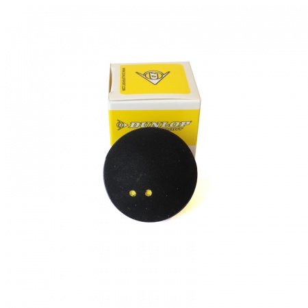 Piłka do squasha DUNLOP PRO (2 kropki żółte)