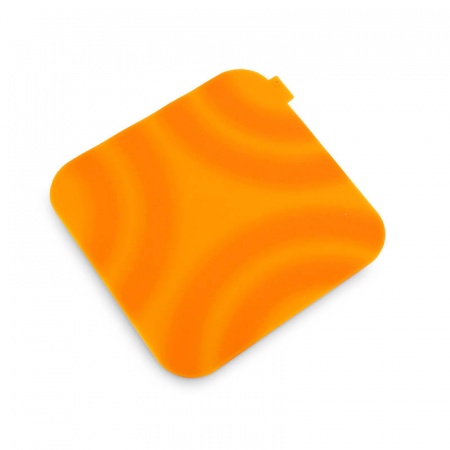 Silikonowa podkładka pod gorące naczynia Vialli Design Livio pomarańczowa
