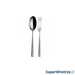 2 częściowy zestaw do serwowania 30,5x14x3 cm Casa Bugatti DUETTO srebrny