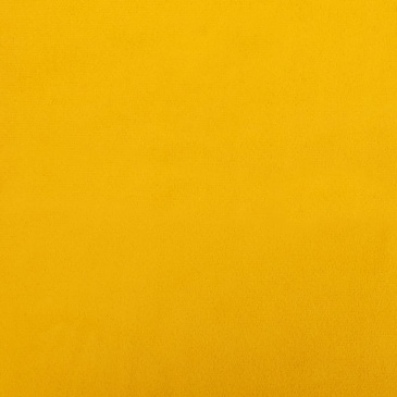 2-os. kanapa z podnóżkiem, żółta, tapicerowana aksamitem