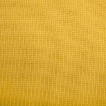 2-osobowa sofa tapicerowana tkaniną, 115x60x67 cm, żółta