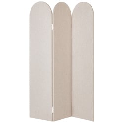 3-panelowa ścianka akustyczna slimmy beżowy 120 cm 160 cm