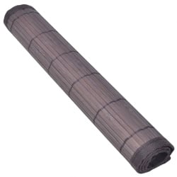 6 Bambusowych brązowych podkładek pod talerze 30 x 45 cm ciemny brąz 6 Bambusowych brązowych podkładek pod talerze 30 x 45 cm ciemny brąz
