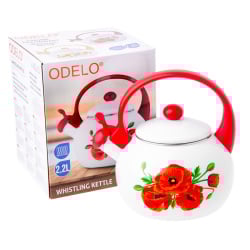 AMELIO Czajnik emaliowany 2,2L Poppy/OD2380
