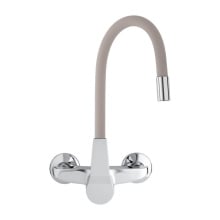 Bateria kuchenna ścienna elastyczna wylewka kran - yoka