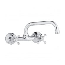 Bateria kuchenna ścienna zlewozmywakowa retro kran Bateria kuchenna ścienna zlewozmywakowa retro kran