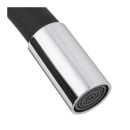 Bateria kuchenna stojąca elastyczna wylewka kran czarny