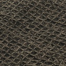 Bawełniana narzuta, 220 x 250 cm, antracytowo-brązowa