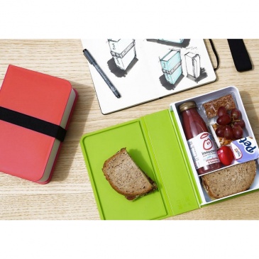 Lunch box + książka Black+Blum zielony
