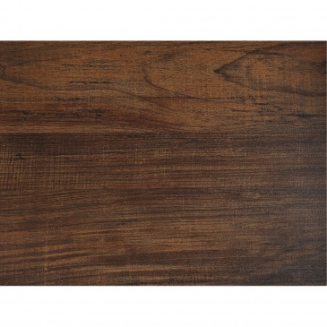 Biurko 120 x 60 cm ciemne drewno z białym DESE