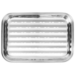 Blacha do grillowania stalowa perforowana 34,5x24,5 cm