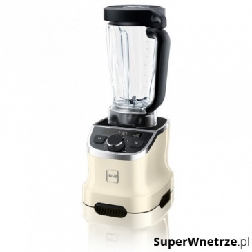 Blender kielichowy wysokoobrotowy 23x23x35cm+ kielich 0,6L Novis Pro Blender kremowy