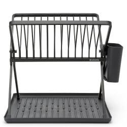 BRABANTIA 139406 - Sink Side - Mała suszarka do naczyń - Ciemnoszary BRABANTIA 139406 - Sink Side - Mała suszarka do naczyń - Ciemnoszary