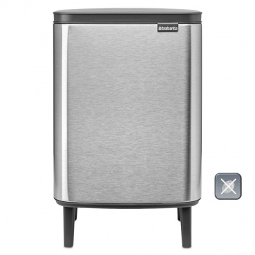 Brabantia 227264 - bo waste bin hi - 12 l - matt steel fpp