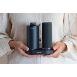 Brabantia 227943 - sinkstyle - zestaw dozowników - 2x 0,2l - mineral infinite grey