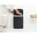 Brabantia 230363 - bo waste bin - 12 l - matt black