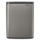 Brabantia 230387 - bo waste bin - 12 l - platinum