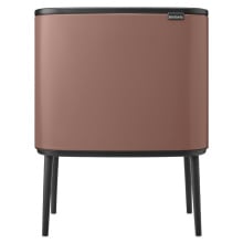 Brabantia 234064 - bo touch bin - kosz 11+23 l - 2 komory - satin taupe