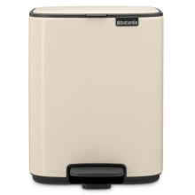 BRABANTIA 237928 - Bo Pedal Bin - Kosz 7 l - Soft Beige