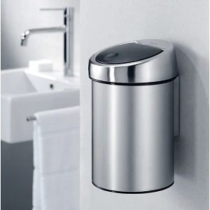 BRABANTIA 378645 - Kosz Touch Bin 3 l - stal matowa FPP BRABANTIA 378645 - Kosz Touch Bin 3 l - stal matowa FPP