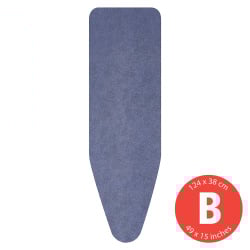 BRABANTIA - PerfectFit Set - Pokrowiec na deskę do prasowania - rozmiar B - Denim Blue