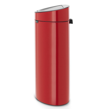 BRABANTIA - Touch Bin New - Kosz 40 l - Czerwony