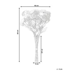 Bukiet sztucznych kwiatów SILVEIRA 60 cm Różowy Bukiet sztucznych kwiatów SILVEIRA 60 cm Różowy