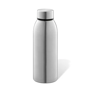 Butelka na napoje 600ml Zack Mino srebrna Butelka na napoje 600ml Zack Mino srebrna