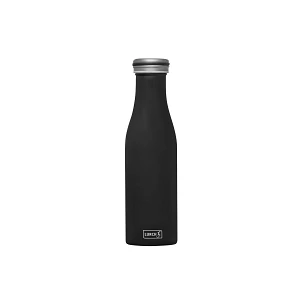 Butelka termiczna 500 ml stalowa, czarna matowa