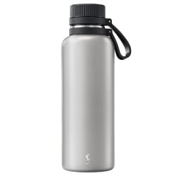 Butelka termiczna, stalowa, 1,0 l, szara