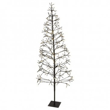 Choinka świecąca drzewko z lampkami zewnętrzne ogrodowe oświetlenie 400 led 180 cm