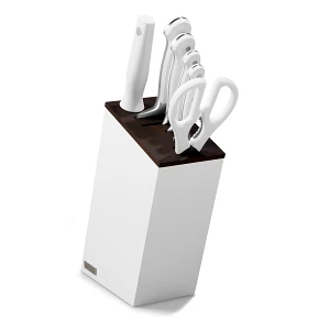 Classic white blok z 6-oma nozami Classic white blok z 6-oma nozami