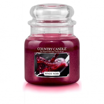Country Candle - Pinot Noir - Średni słoik (453g) 2 knoty
