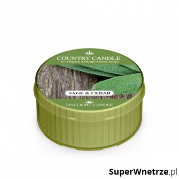 Country Candle - Sage and Cedar - Daylight (35g)