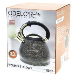 Czajnik 3,0l elio złoty