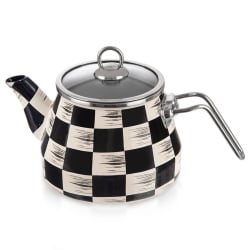 Czajnik emaliowany szachownica 2 l Czajnik emaliowany szachownica 2 l