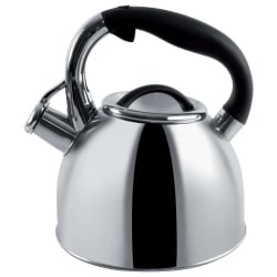 Czajnik stalowy DAREK, z gwizdkiem, automatyczny, do gotowania wody, 2,7 l