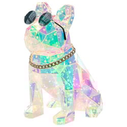 Dekoracja LED Pies JONKU Kolorowy