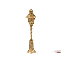 Dekoracja świąteczna LED ALFTANES Latarnia 62 cm Złoty