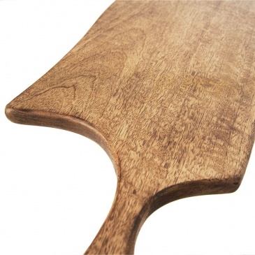 Deska do krojenia i serwowania drewniana mango 61x22 cm