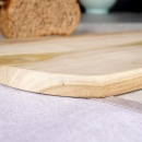 Deska do krojenia serwowania z uchwytem drewniana 40x18 cm