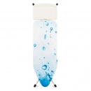 Deska do prasowania 159x49x8cm Brabantia Ice Water biało-niebieska