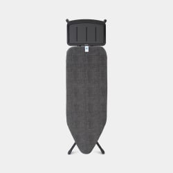 Deska do prasowania rozmiar C (124x45 cm) Black Denim, podstawa na generator pary - Brabantia