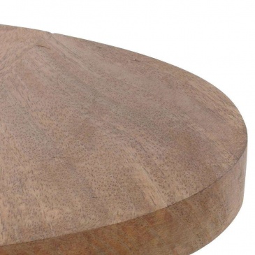 Deska drewniana, taca mango do serwowania na nóżkach, 28,5 cm