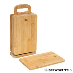 Deski do krojenia z podstawką 6 szt. Zassenhaus Eco Line