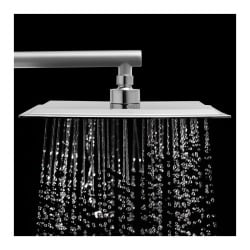 Deszczownica prysznicowa natryskowa 25 x 25 cm chrom - yoka Deszczownica prysznicowa natryskowa 25 x 25 cm chrom - yoka