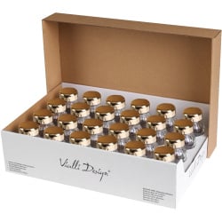 Display ze słoiczkami na przyprawy vilagio 24 szt. złote 1289