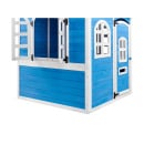 Domek ogrodowy dla dzieci KOKKONI Drewno jodłowe Niebieski