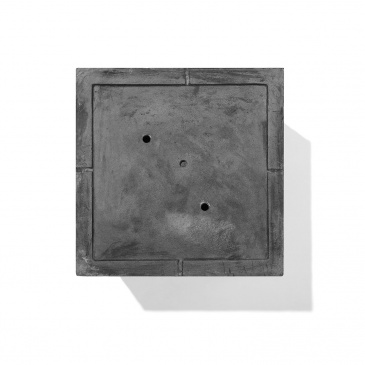 Doniczka czarna kwadratowa 40 x 40 x 38 cm Filippo BLmeble