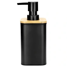Dozownik do mydła czarny 350 ml Dozownik do mydła czarny 350 ml